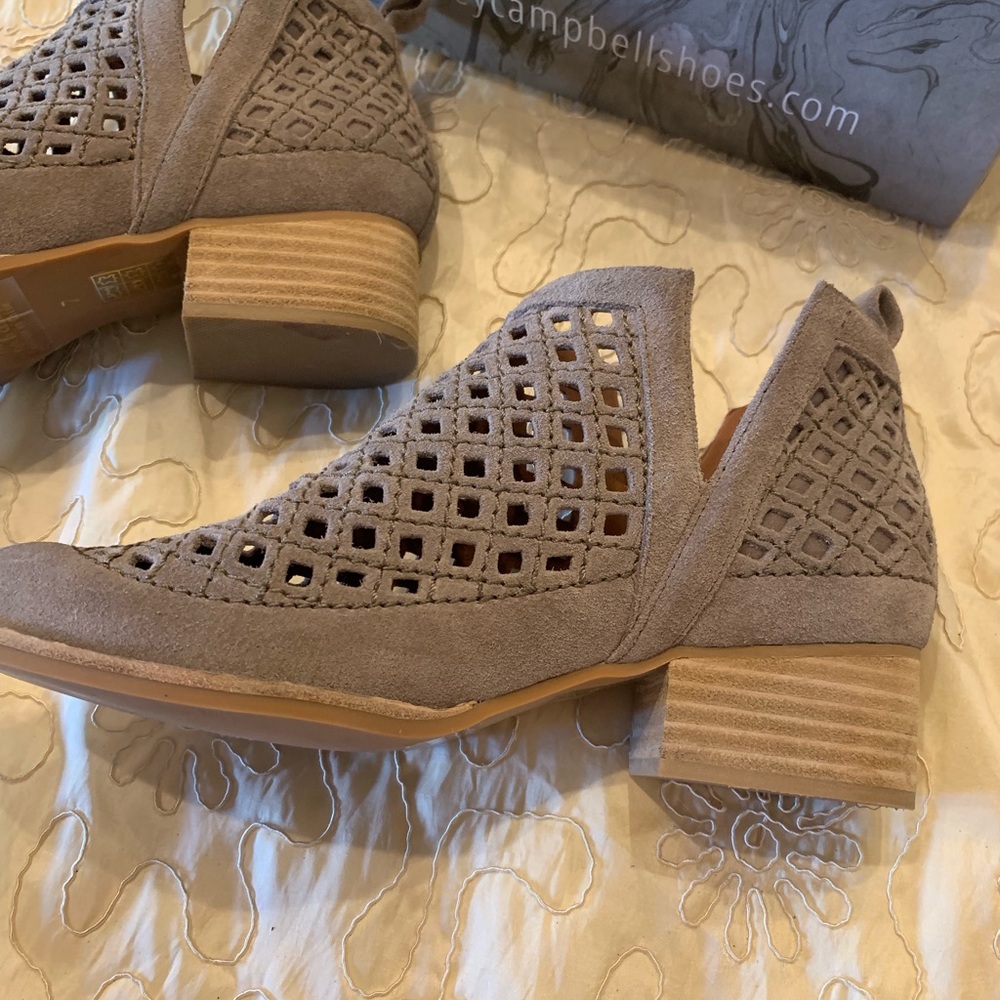 Jeffery Campbell leather suede booties - Picture 5 of 8